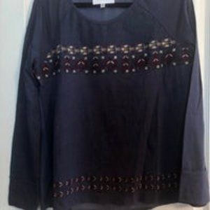 Cut & Sew by Golden Tote LS Top L